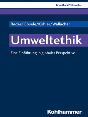 cover image of Umweltethik